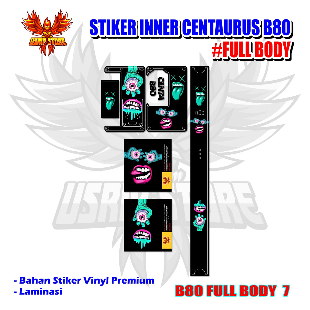 

Stiker Centab80 2 Casing/Case Skin Wrap CUSTOM - Premium Quality