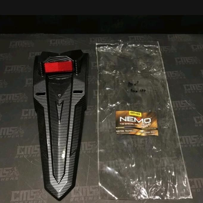Spakbor Sayap Belakang nemo carbon honda supra gtr 150 Carbon nemo