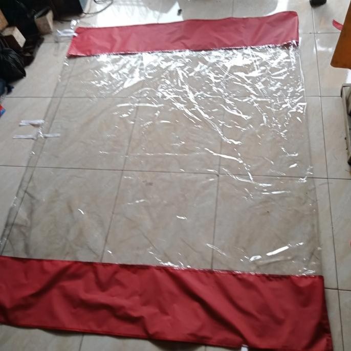 Tirai Tenda / Penutup Samping Tenda.2X2