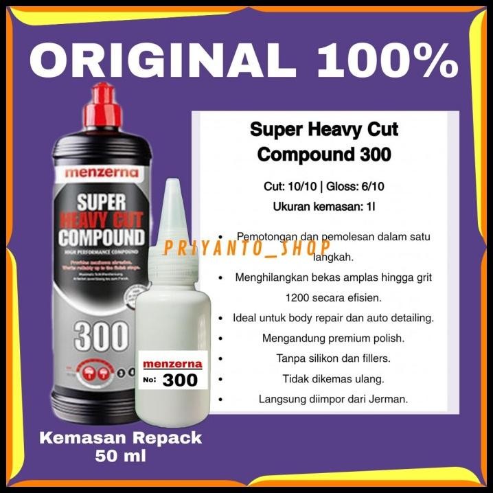 DISKON MENZERNA SUPER HEAVY CUT COMPOUND 300 REPACK 