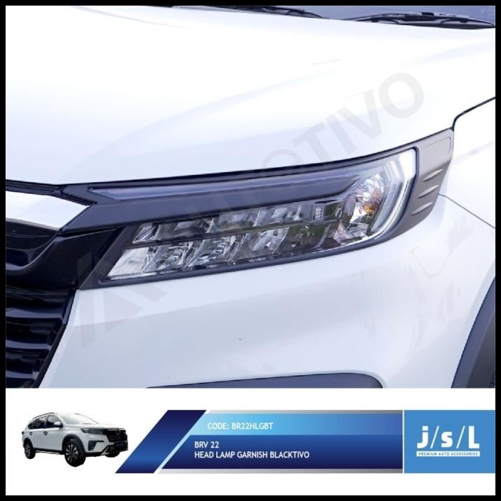 TERMURAH ALL NEW BRV 2022 HEADLAMP GARNISH BLACKTIVO JSL COVER LAMPU DEPAN 