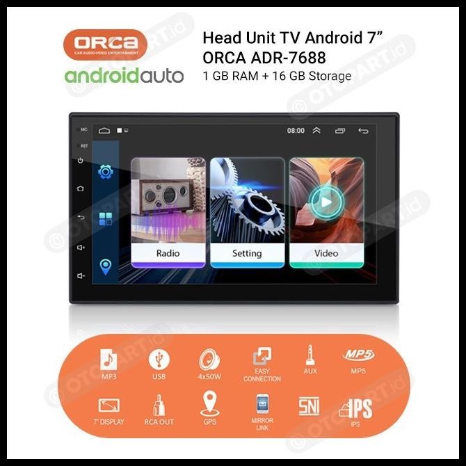 TERBARU HEAD UNIT TV ANDROID 7 INCH OEM TOYOTA RUSH/TERIOS ORCA !!