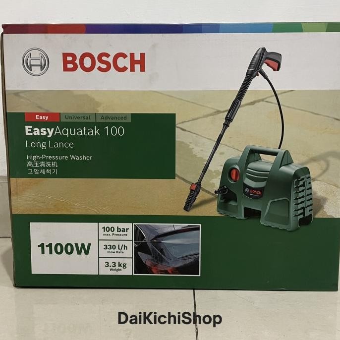 BEBAS ONGKIR - Bosch EasyAquatak Mesin Pressure Washer Aquatak AQT 100 Jet Cleaner