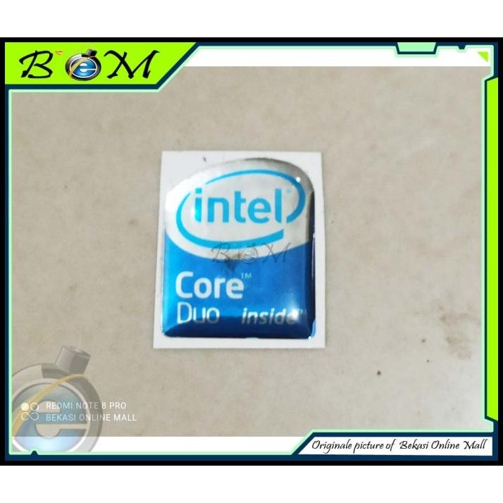 

GRATIS ONGKIR STICKER STIKER LOGO TIMBUL PROCESSOR INTEL CORE DUO