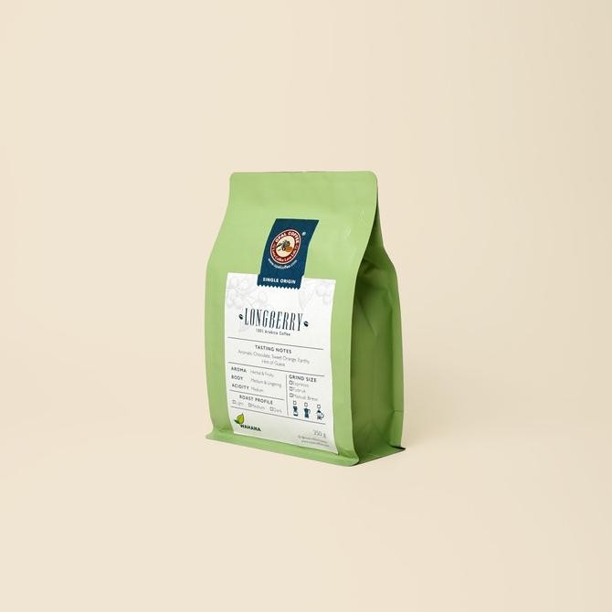 

Opal Coffee - Longberry Arabica Roasted Beans 250G