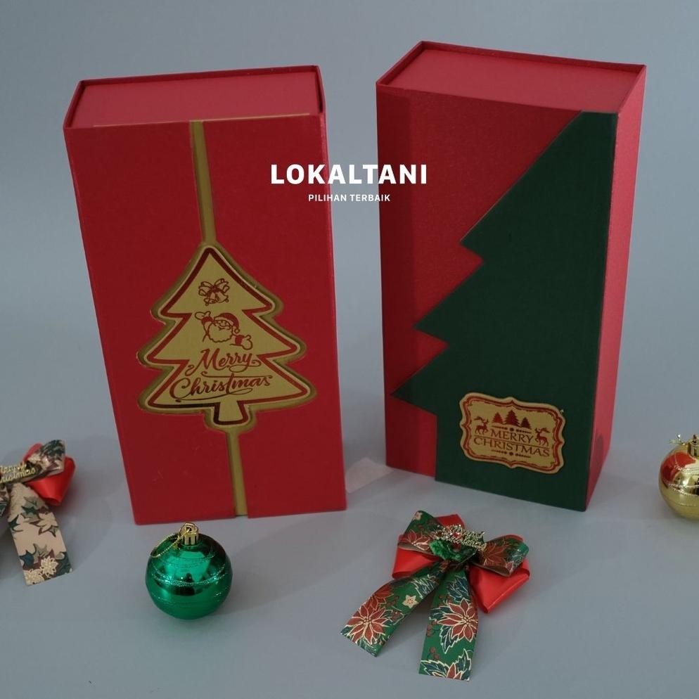 

CR - Box Kue Packaging Natal Christmas Hampers Kotak/ Kotak kado Natal TERLARIS