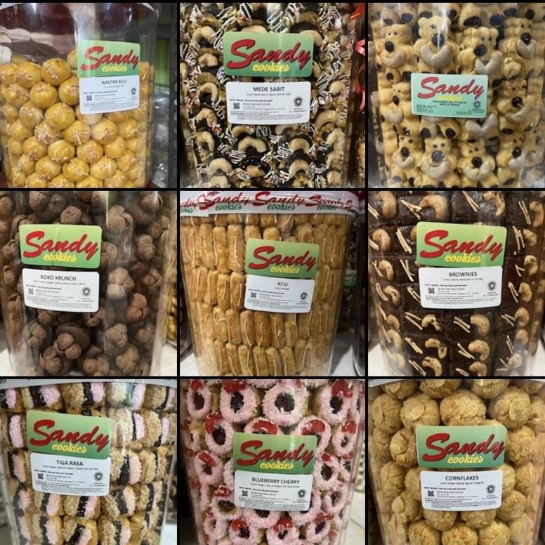 CR - 1/4 Kg Kue Lebaran Sandy (250gram) TERLARIS
