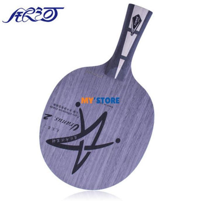 Diskon Yinhe Uranus 2 | Kayu 7 Layer Wood Bat Bet Pingpong Tenis Meja U2 U-2 Spin Long Handle Short 