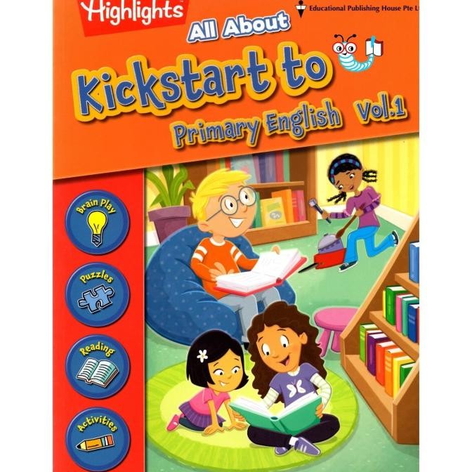 

READY ALL ABOUT KICKSTART TO PRIMARY ENGLISH VOL 1 | BUKU IQ ANAK SD
