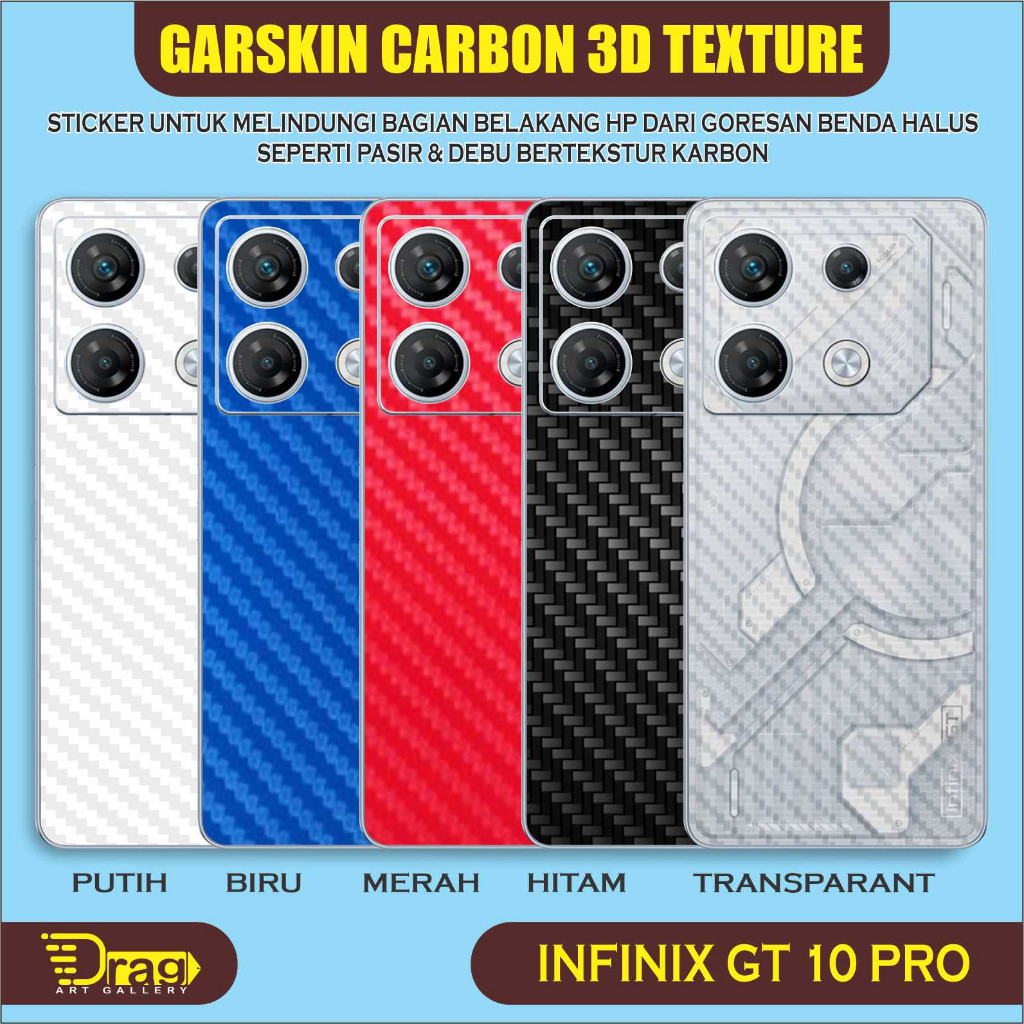 

Infinix GT 10 Pro Casing/Case Stiker Skin Wrap CUSTOM - Premium Quality