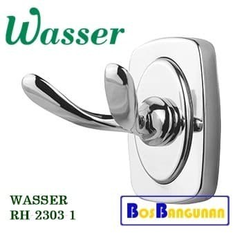 Gantungan Handuk WASSER RH-2303-1/ WASSER Robe Hook Stainless SUS 304