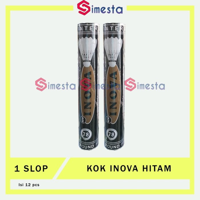 Shuttlecock Inova Hitam Kok Inova Hitam