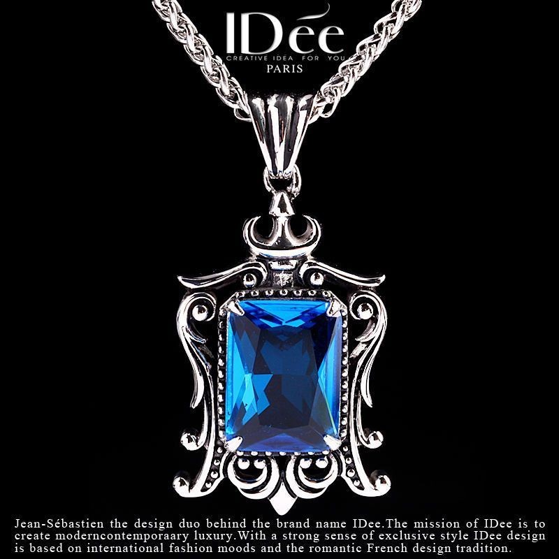 Liontin Perak untuk Pria, Liontin Perak Modis Merek Pria