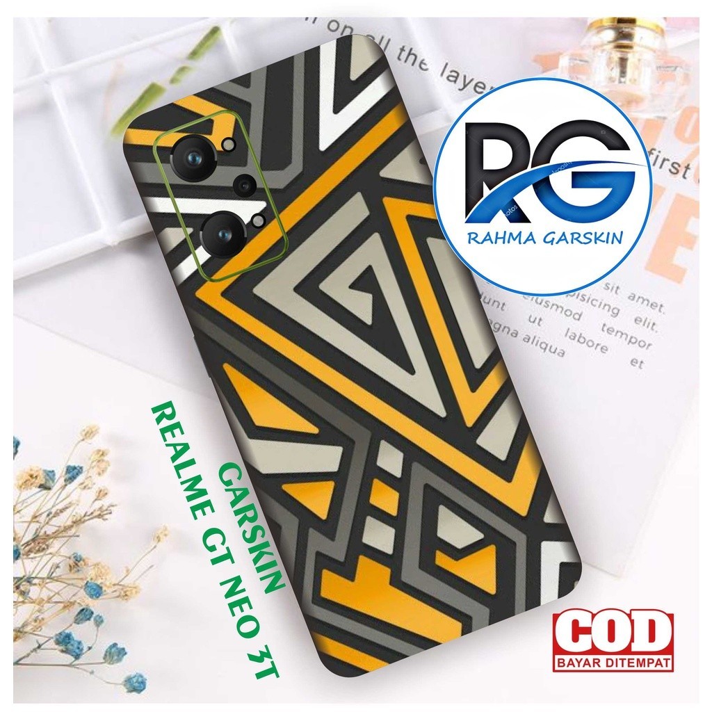 

Realme GT Neo 3T Casing/Case Stiker Skin Wrap CUSTOM - Premium Quality