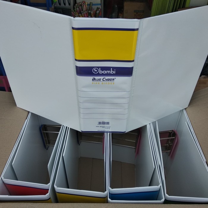 

TERMURAH - Ordner Folio 100 MM 1070 2 Pipe Binder By Bambi