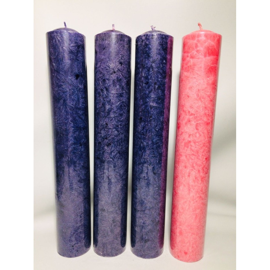 Lilin Advent Pilar Besar 30cm