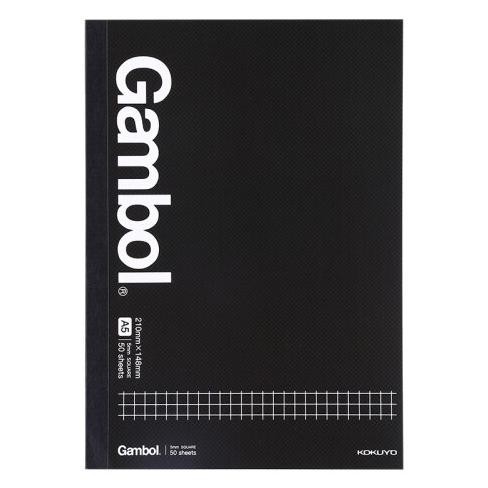 

BARU KOKUYO GAMBOL BINDING NOTEBOOK (BLACK) A5/50 PAGES WCN-GNB3553