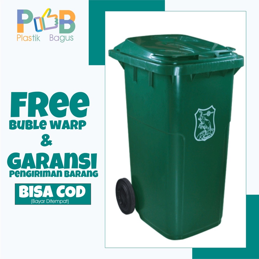 Tempat Sampah tong sampah Kotak Sampah 240 liter maspion mgb