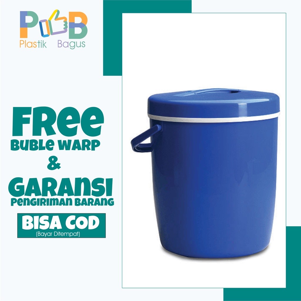 Termos Nasi termos Es termos ikan termos daging termos bulat Rice / Ice Bucket 38 Liter Lion Star I2