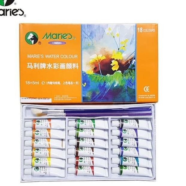 

BARU CAT AIR MARIE'S E1327 18 WARNA X 5 ML