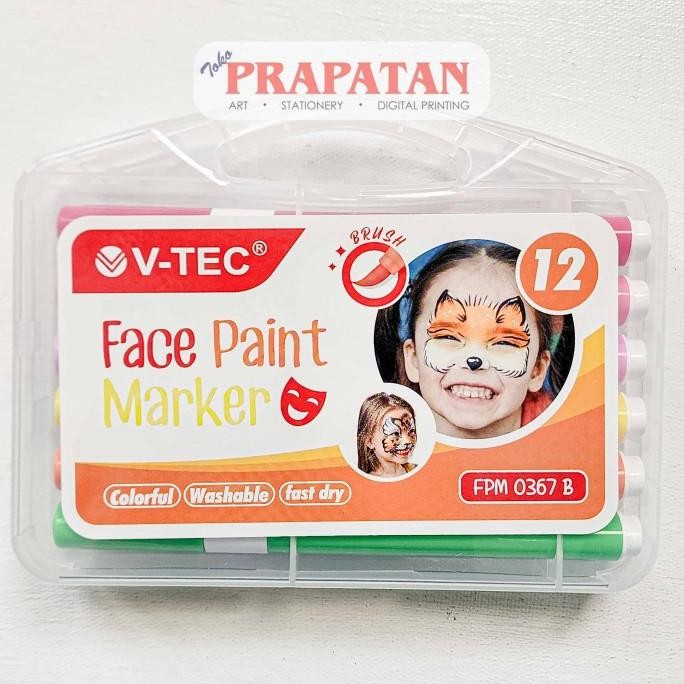 

BARU V-TEC FACE PAINT MARKER FPM0367B | BODY FACE PAINT | CAT WAJAH