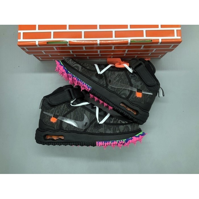 Off-White x Nike Air Force 1 Mid Black