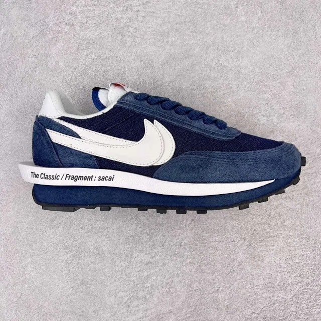 Sacai x Fragment x Nike LDV Waffle Blue Void