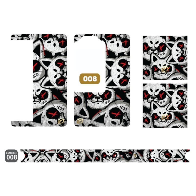 

Resikoid Fs Stiker Label B80 Cutting Logo Emblem Motif 8 Casing/Case Stiker Skin Wrap CUSTOM - Premium Quality