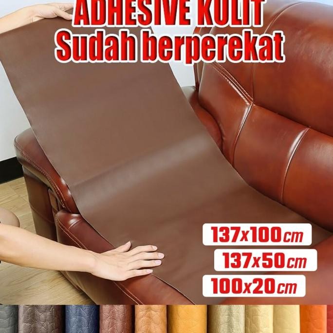 OSCAR STICKER KURSI TAMBALAN KULIT SOFA PAKE PEREKAT LANGSUNG TEMPEL