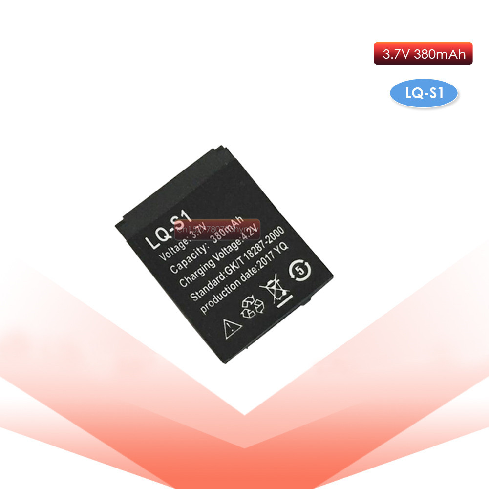 1pc Smart Watch Battery LQ-S1 3.7V 380mAh lithium