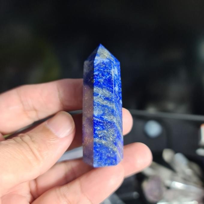 

READY STOCK LAPIS LAZULI POINT 5-6CM HARGA SATUAN !!!!!