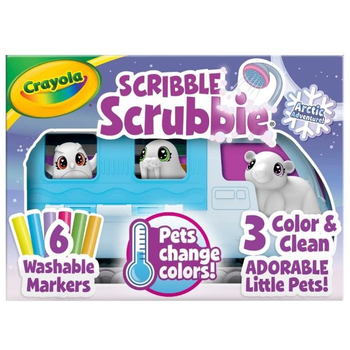 

CRAYOLA Scribble Scrubbie Artic Pets Snow Explorer