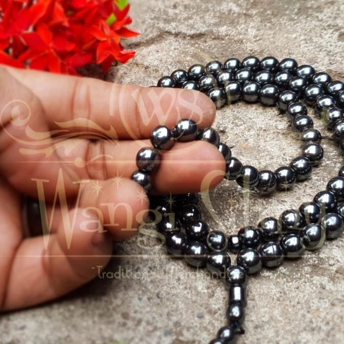 Ready Stock  Tasbih Batu Blustin 99 Butir - Tasbih Blustin - Tasbih Batu 8mm