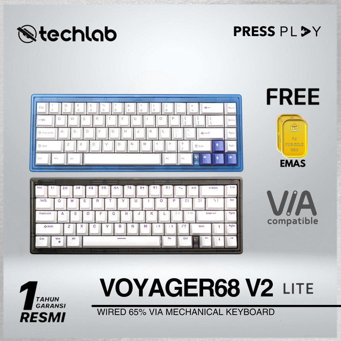 Press Play Voyager68 / Voyager 68 Lite Mechanical Keyboard