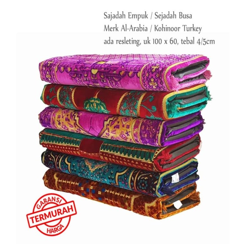 Sajadah Sajadah busa empuk dan tebal terlaris terbaru lembut empuk premium halus