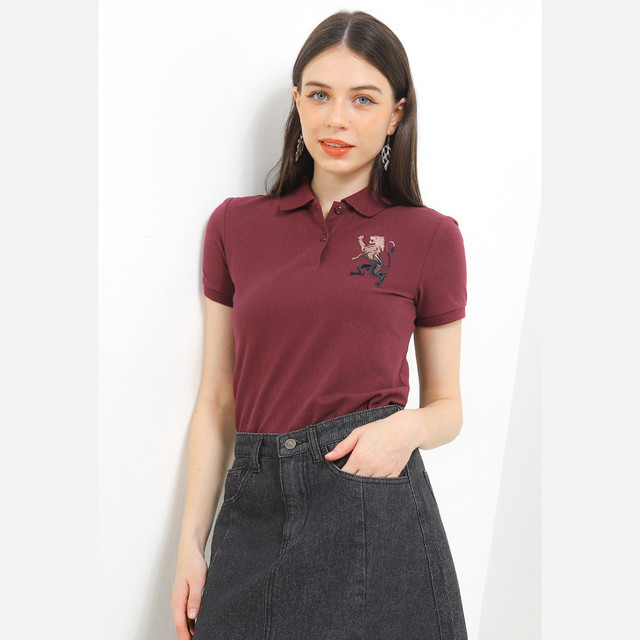 Giordano Cotton Lycra Polo Wanita