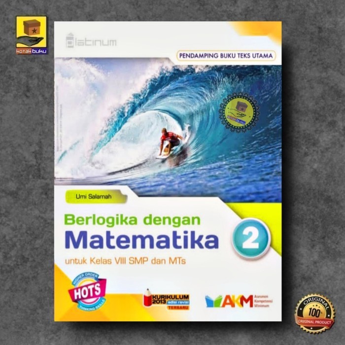 Buku Matematika Kelas 7 8 9 / Matematika Smp / Hots Platinum / Sekolah - Kelas 7 Akm Terbaru 100 %