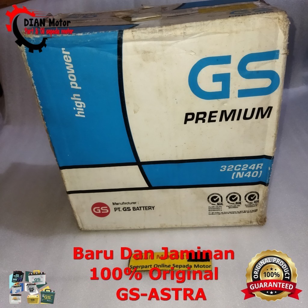 GS GSPR-N70 AKI MOBIL N 70 PREM L300 DISEL GS