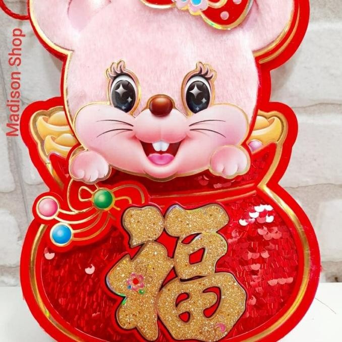 

Sale! Gantungan Tikus Bulu Manik Hiasan Dekorasi Tikus Imlek Premium Murah