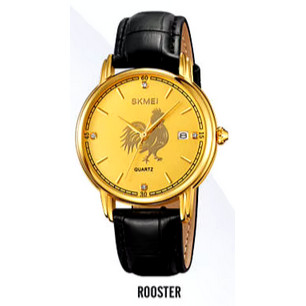 Jam Tangan Quartz Analog Shio Chinese Zodiac Waterproof 30M - 2327 Ayam Monyet Kuda Naga Anjing Keli