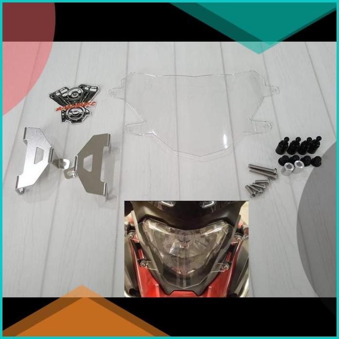 Headlight Protector lens BMW GS 310 pelindung headlamp BMW 310 GS 11OK
