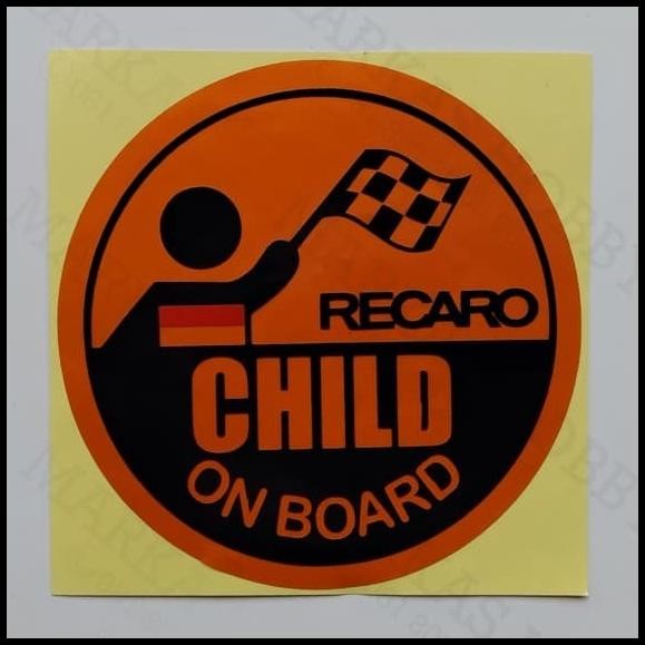 

TERBARU STIKER RECARO CHILD ON BOARD CIRCLE
