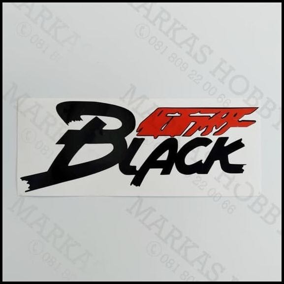 

TERMURAH STIKER KAMEN RIDER BLACK AND RED TEXT LINE !!