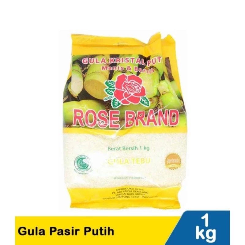 

Rose Brand Gula Pasir Kuning 1kg