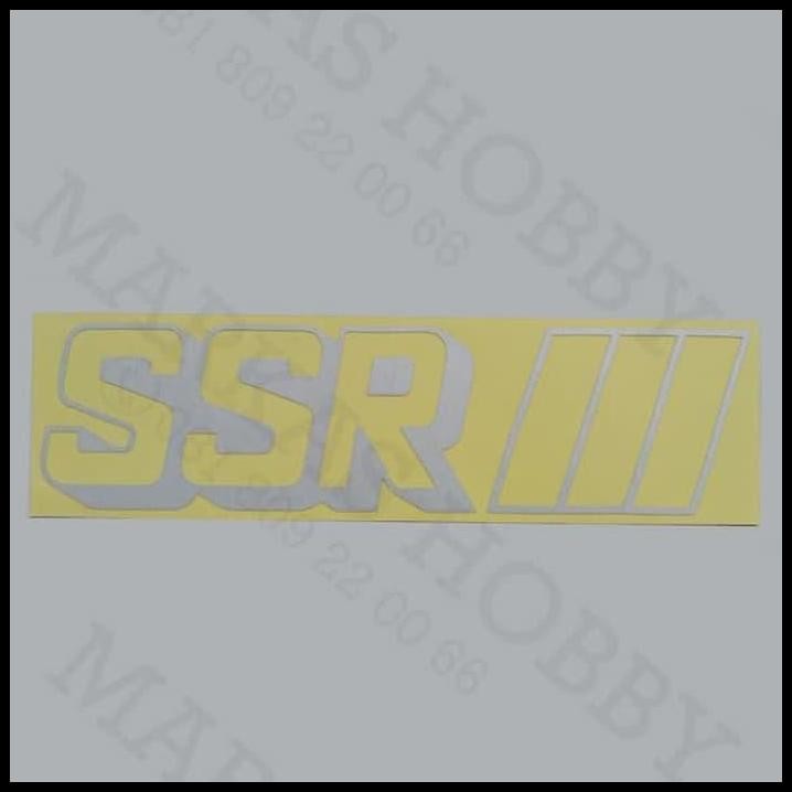 

HOT DEAL STIKER SSR SILVER !!