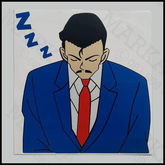 

GRATIS ONGKIR STIKER DETECTIVE CONAN KOGORO MOURI CHARACTER !