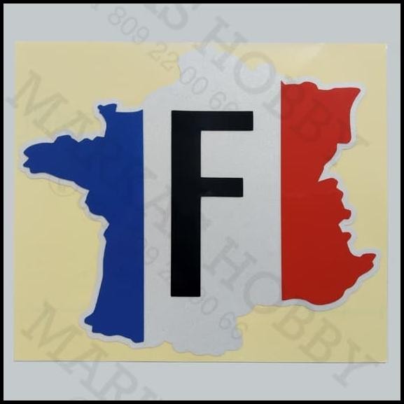 

DISKON STIKER F FRANCE MAP