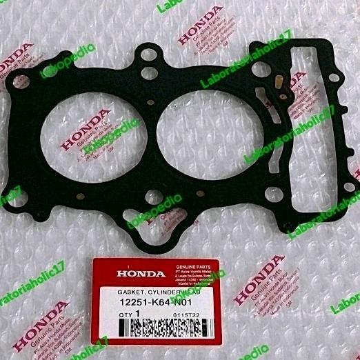 Gasket Cylinder Head Paking Blok Head Mesin CBR250RR 12251K64N01