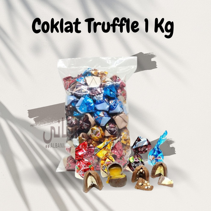 

Ready Stok - Coklat Truffle Mix 1Kg / Coklat Arab / Oleh Oleh Haji Dan Umroh