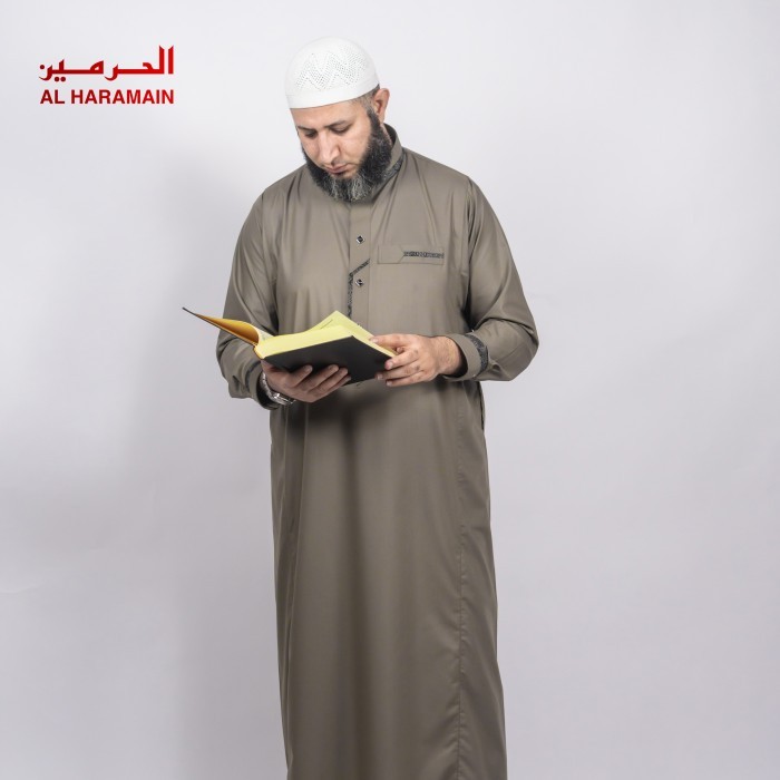 Al Haramain Jubah / Gas Pria Remaja & Dewasa Slimfit Kombinasi (H 004)